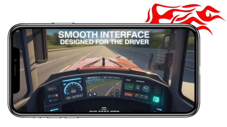 Smooth interface designed for the driver